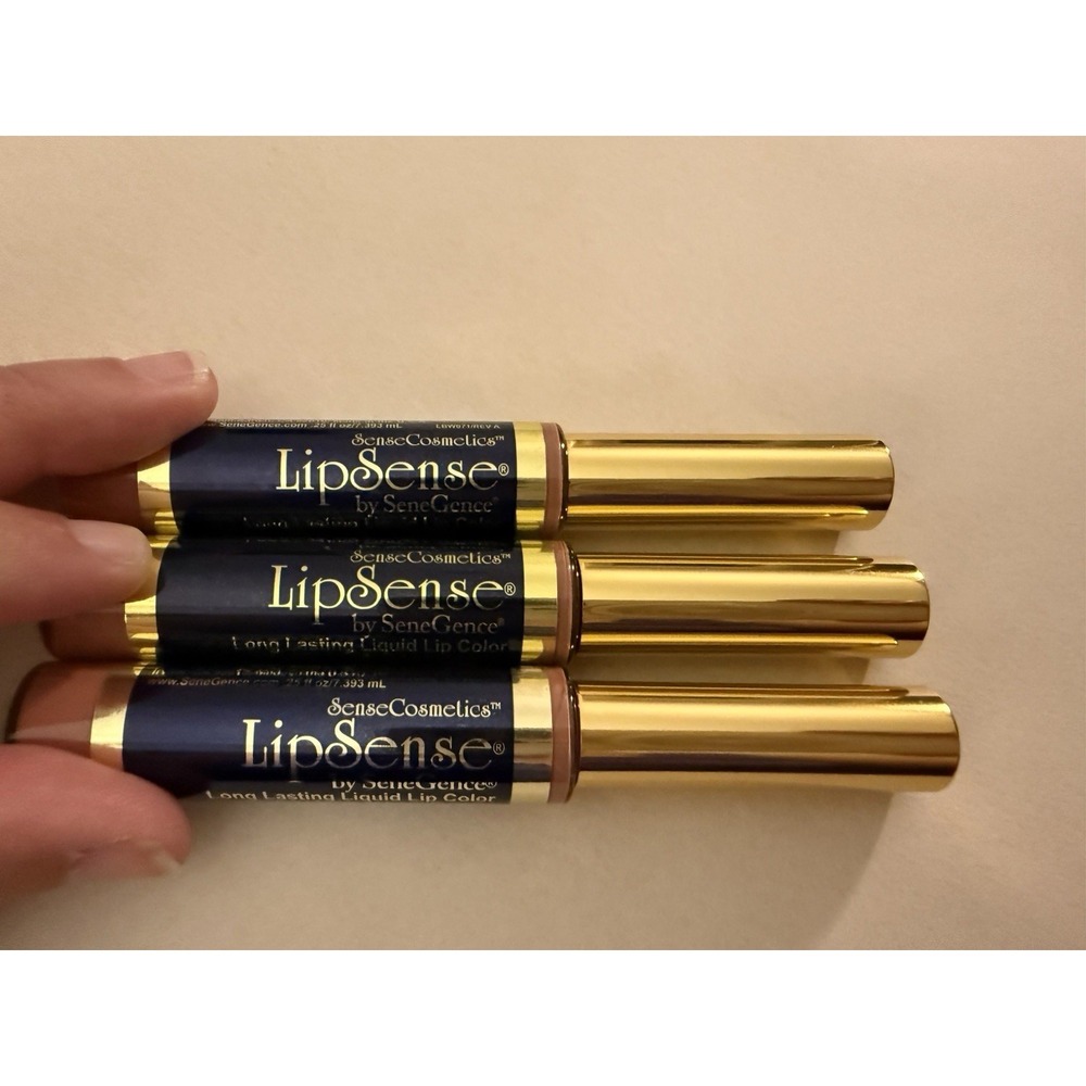 Lot Of 3 First Love Lipsense By Senegence Tubes Full Size Lip Color NEW Sealed